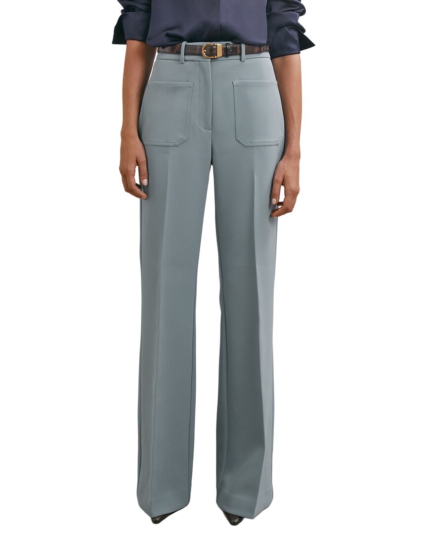 Reiss Reiss Priya Twill Patch Pocket Flared Trouser