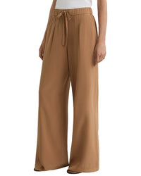 Reiss Reiss Maria Matte Silk Wide Leg Trouser
