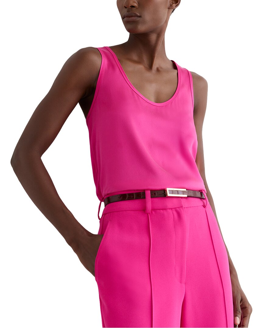 Reiss Reiss Ruby Silk Front Cami Top