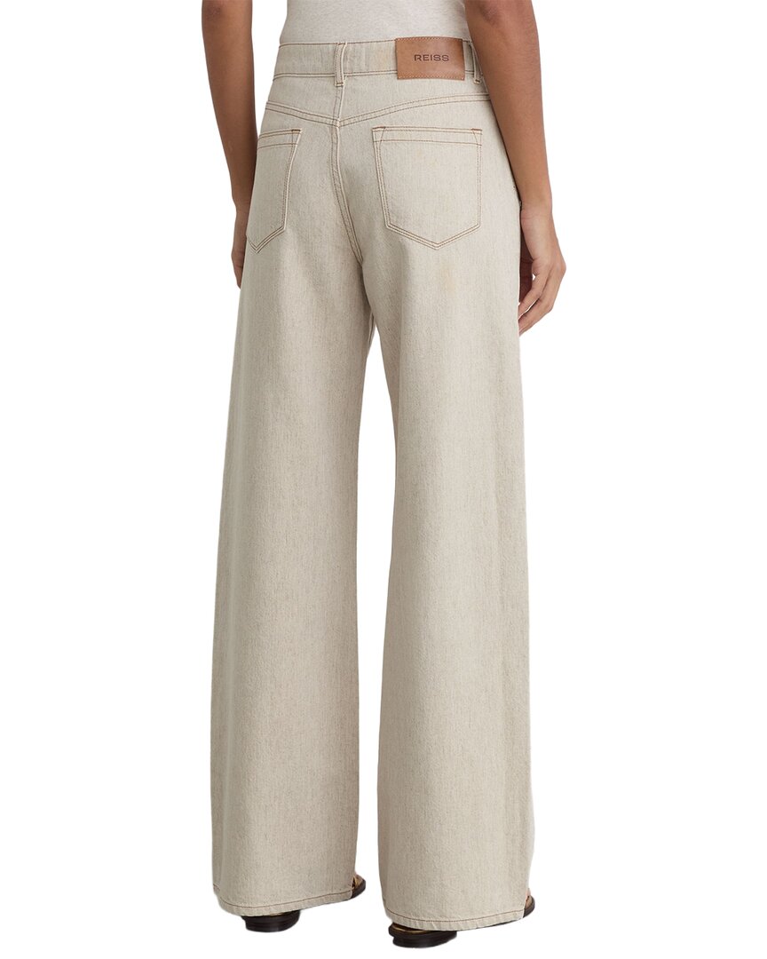 Reiss Febe Wide Leg Jean With Hemp