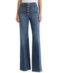 Reiss Reiss Cali Twin Pocket Button Flared Jean