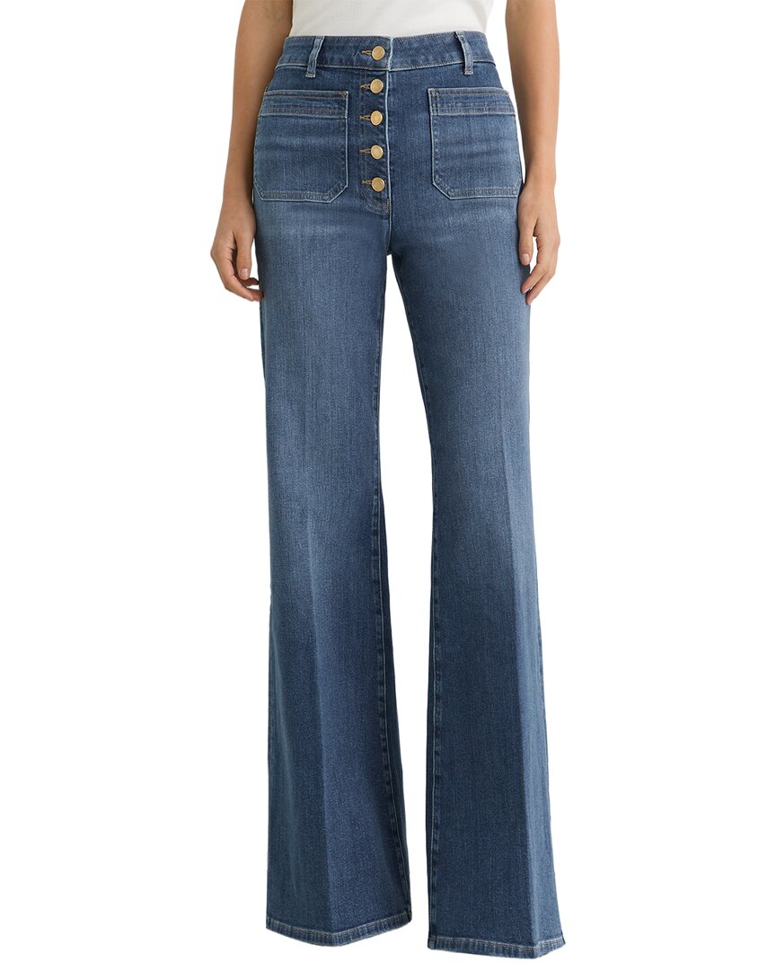 Reiss Reiss Cali Twin Pocket Button Flared Jean