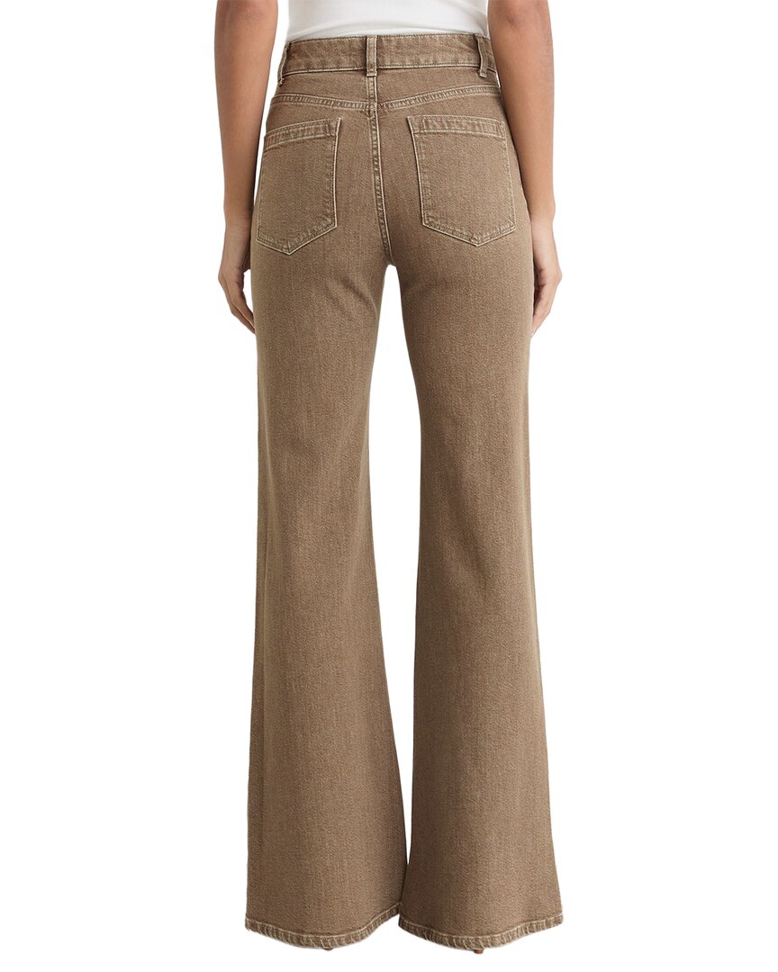 Reiss Cali Twin Pocket Button Flared Jean