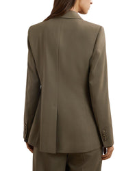 Reiss Reiss Solene Wool-Blend Double Breasted Suit Blazer