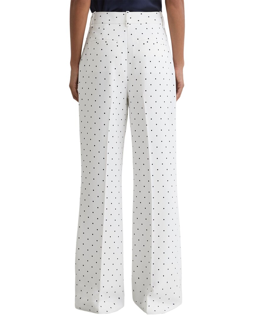 Reiss Reiss Beatrix Polka Dot Wide Leg Suit Trouser