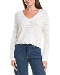 Reiss Reiss Simone Lace Stitch Sweater
