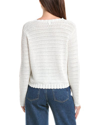 Reiss Reiss Simone Lace Stitch Sweater