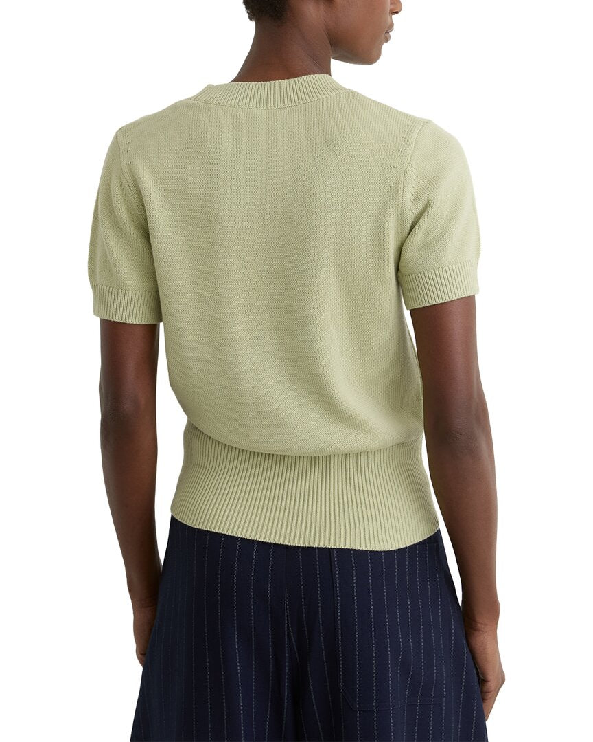 Reiss Reiss Anita And Wool-Blend Top