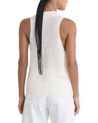 Reiss Reiss Robin Linen Button Through Knitted Waistcoat