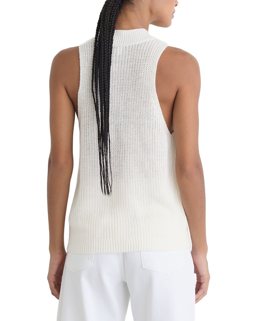 Reiss Reiss Robin Linen Button Through Knitted Waistcoat