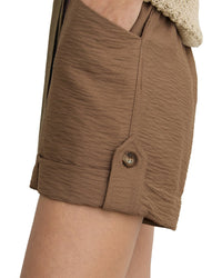 Reiss Reiss Avril Belted Button Tab Short