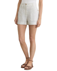 Reiss Reiss Ashby Linen Pinstripe Short