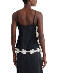 Reiss Reiss Doa Satin Floral Lace Trim Cami Top