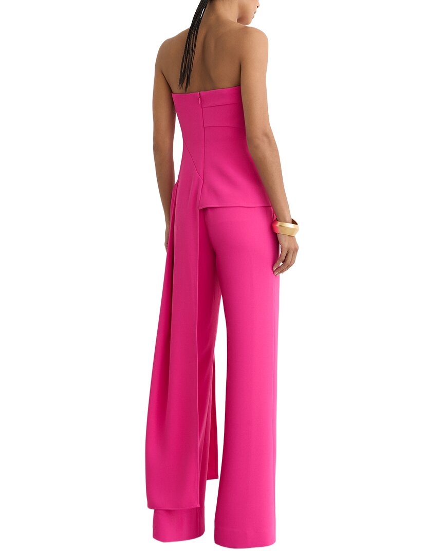 Reiss Reiss Skye Strapless Drape Detail Structured Top