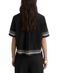 Reiss Reiss Cat Stripe Detail Boxy Shirt