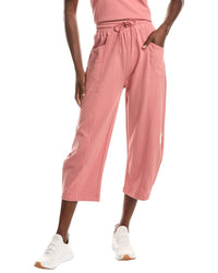 House of Harlow House Of Harlow 23In Contrast Stitching Barrel Pant