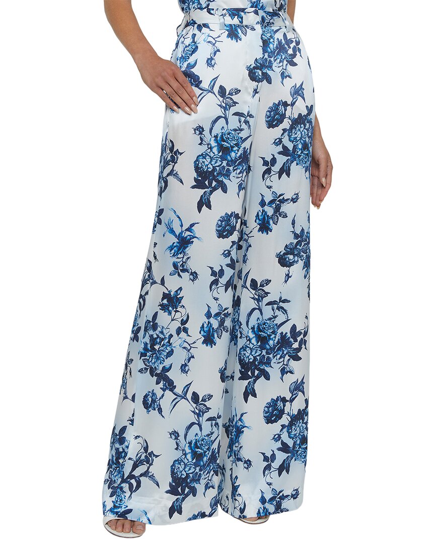Lagence Pilar Silk Wide Leg Pant