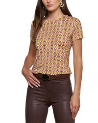 L’Agence Ressi Crew Horse Bit Top