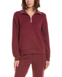 Nanette Nanette Lepore Collared 1/4-Zip Pullover