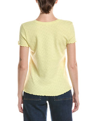 Nic & Zoe Lace Knit T Shirt