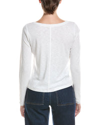 Nic & Zoe Solid Cape Rib Modern Boat T-Shirt