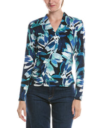 Nic & Zoe Giverny Knit Wrap Top