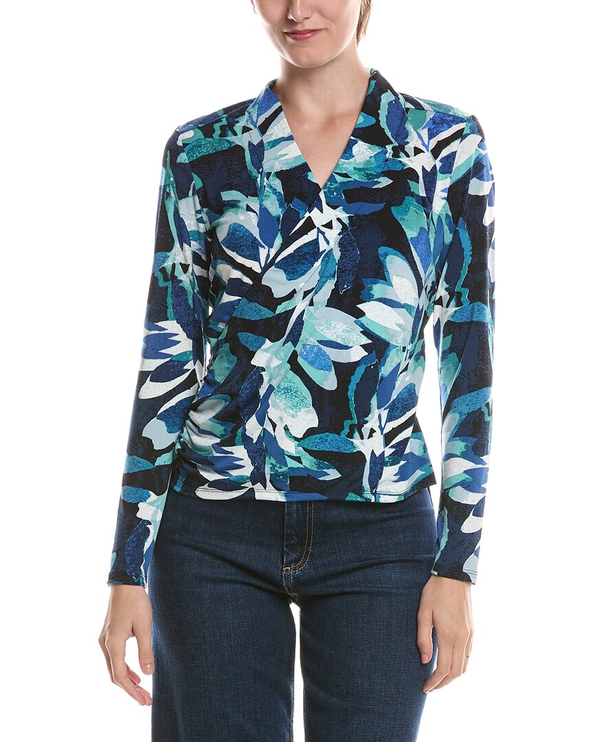 Nic & Zoe Giverny Knit Wrap Top