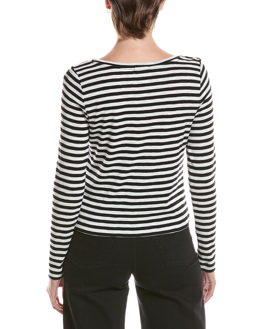 Nic & Zoe Stripe Cape Rib Modern Boat T-Shirt