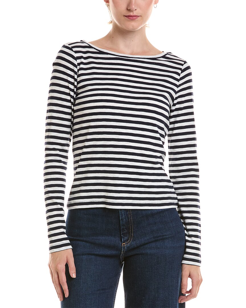 Nic & Zoe Stripe Cape Rib Modern Boat T-Shirt