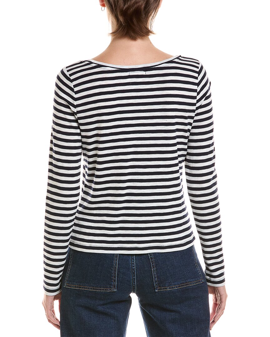 Nic & Zoe Stripe Cape Rib Modern Boat T-Shirt