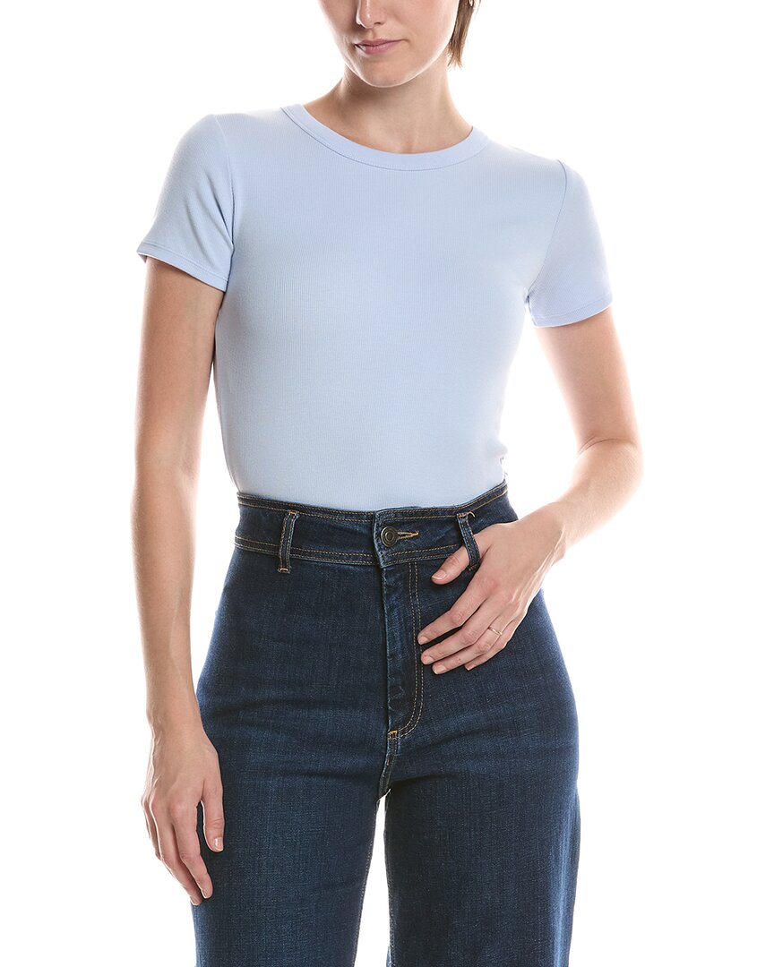 Nic & Zoe Perfect Knit Rib Crew T-Shirt