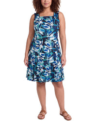 Nic+Zoe Plus Giverny Knit Blanche Dress
