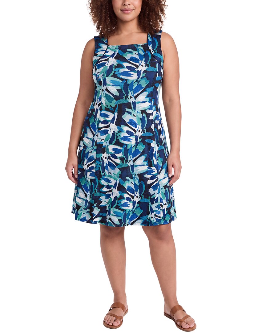 Nic+Zoe Plus Giverny Knit Blanche Dress