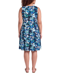 Nic+Zoe Plus Giverny Knit Blanche Dress