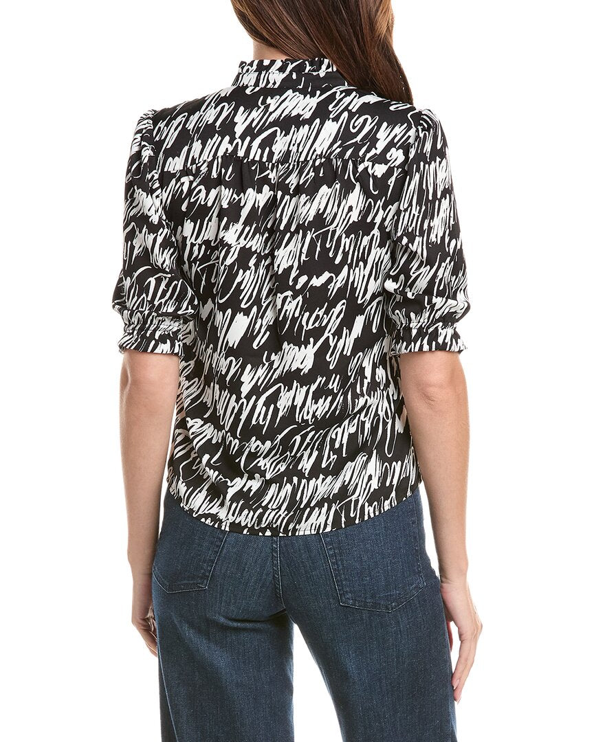 NIC & ZOE Nic + Zoe Cursive Top
