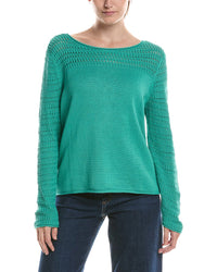 Nic & Zoe Placed Pointelle Sweater