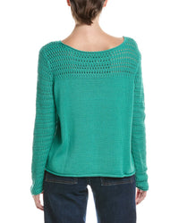 Nic & Zoe Placed Pointelle Sweater