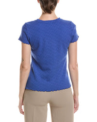 Nic & Zoe Lace Knit T Shirt