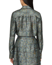 Lafayette 148 New York Lafayette 148 New York Scottie Silk-Blend Blouse