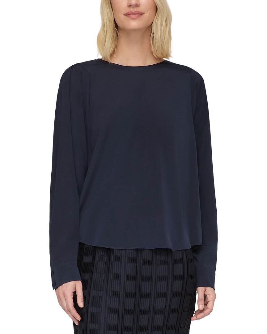 Lafayette 148 New York Lafayette 148 New York Silk-Blend Blouse