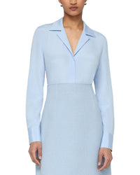 Lafayette 148 New York Lafayette 148 New York Scottie Silk-Blend Blouse