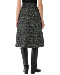 Lafayette 148 New York Lafayette 148 New York Wool-Blend A-Line Midi Skirt