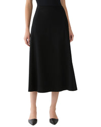 Lafayette 148 New York Lafayette 148 New York Cashmere & Wool A-Line Midi Skirt