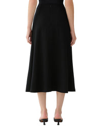 Lafayette 148 New York Lafayette 148 New York Cashmere & Wool A-Line Midi Skirt