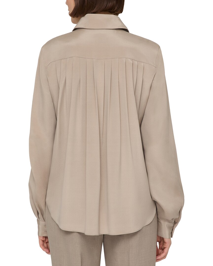Lafayette 148 New York Lafayette 148 New York Silk-Blend Blouse