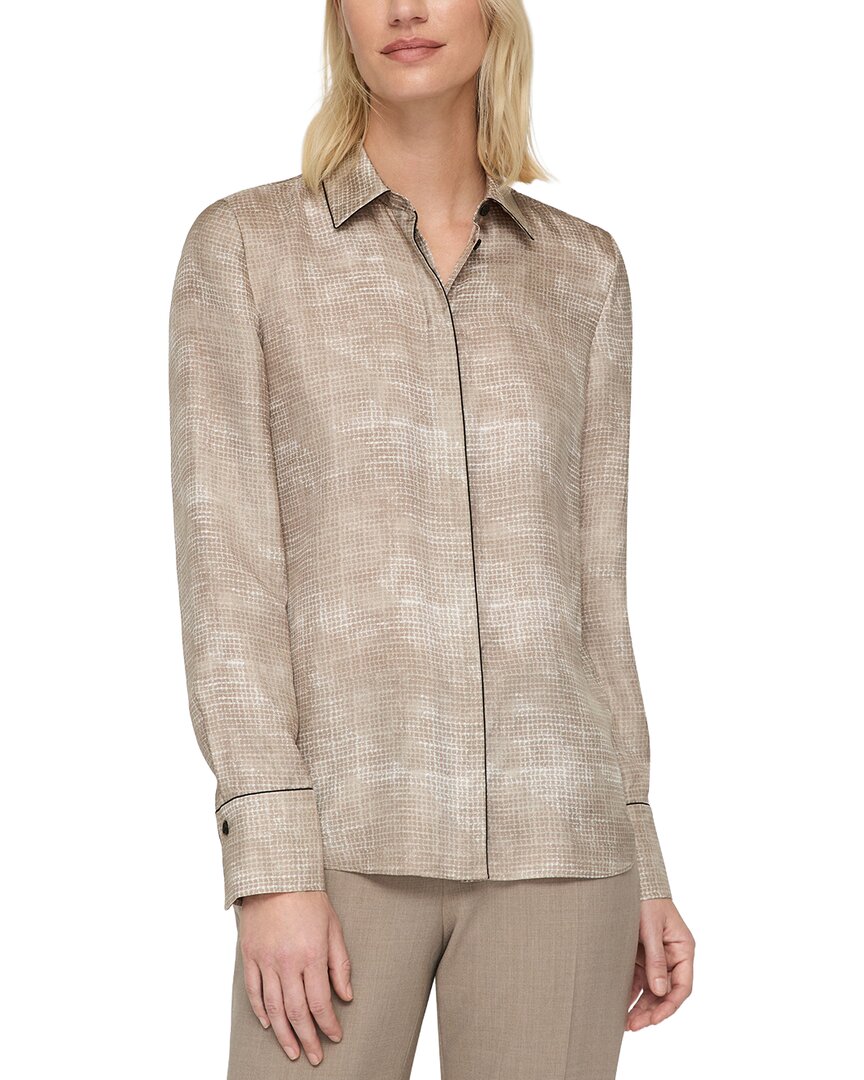 Lafayette 148 New York Lafayette 148 New York Scottie Silk Blouse