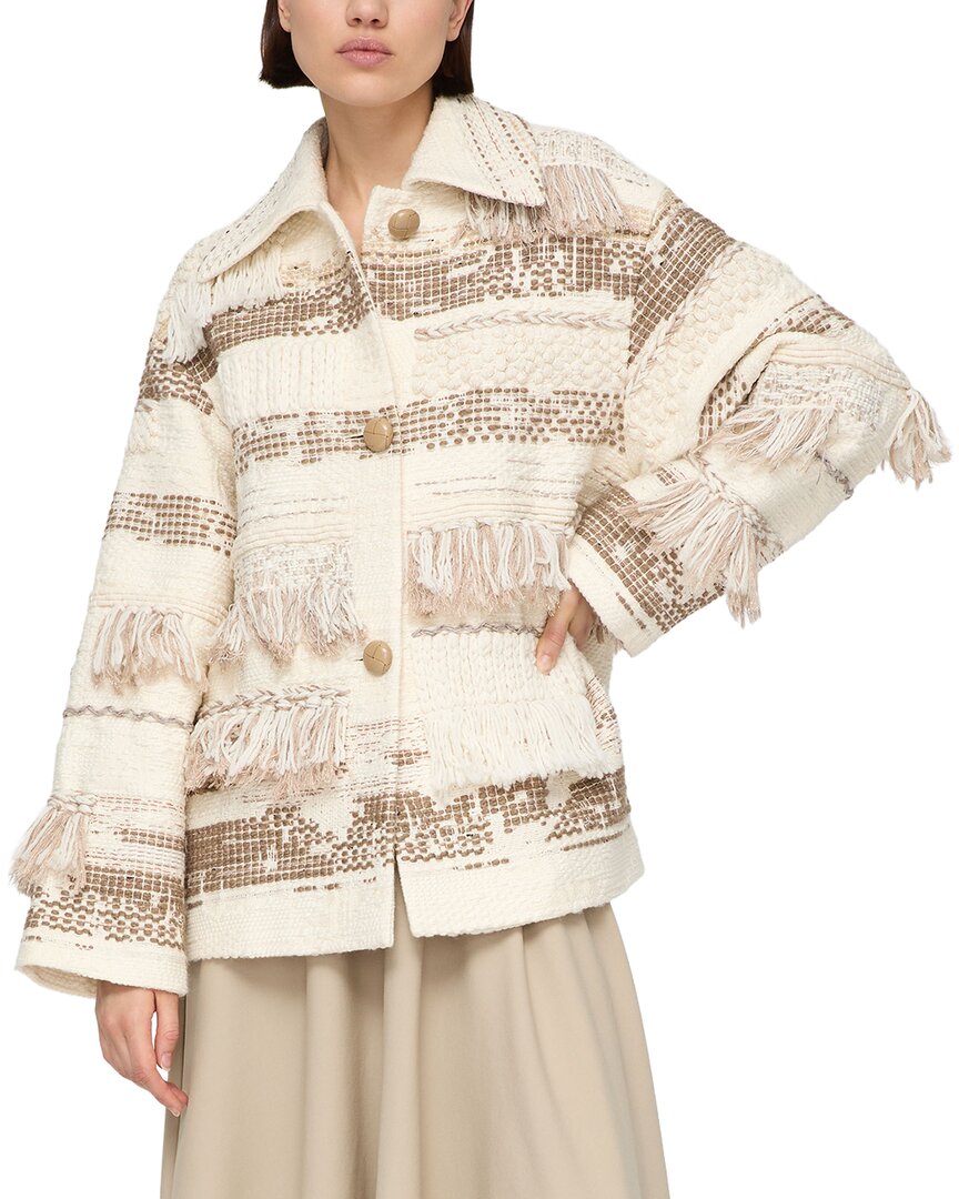 Lafayette 148 New York Lafayette 148 New York Wool-Blend A-Line Coat