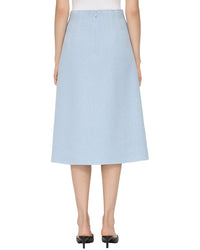 Lafayette 148 New York Lafayette 148 New York A-Line Midi Skirt