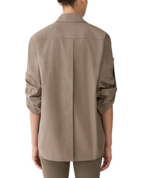 Lafayette 148 New York Lafayette 148 New York Tab Sleeve Patch Pocket Shirt