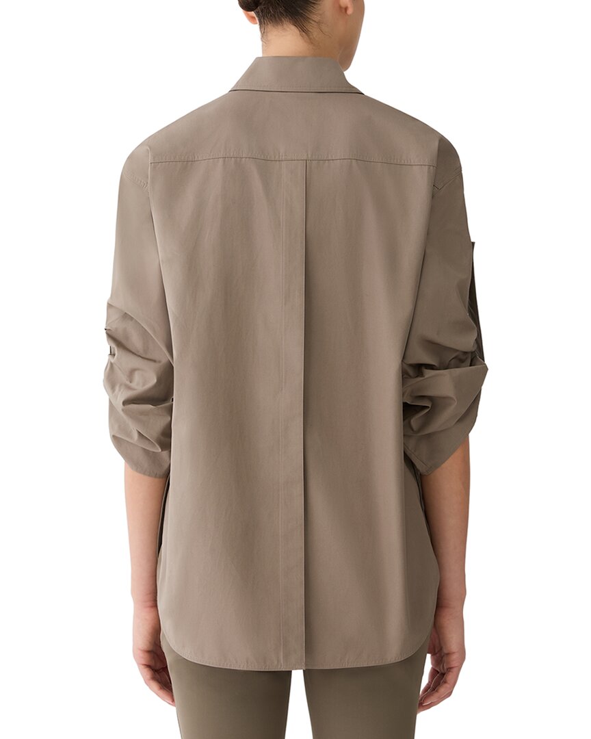 Lafayette 148 New York Lafayette 148 New York Tab Sleeve Patch Pocket Shirt